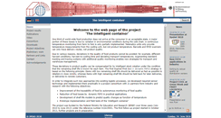 Desktop Screenshot of intelligentcontainer.com